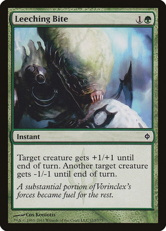 Image for Leeching Bite (113) [New Phyrexia]