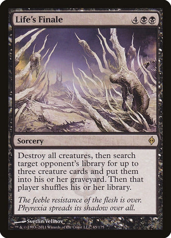 Image for Life's Finale (65) [New Phyrexia]