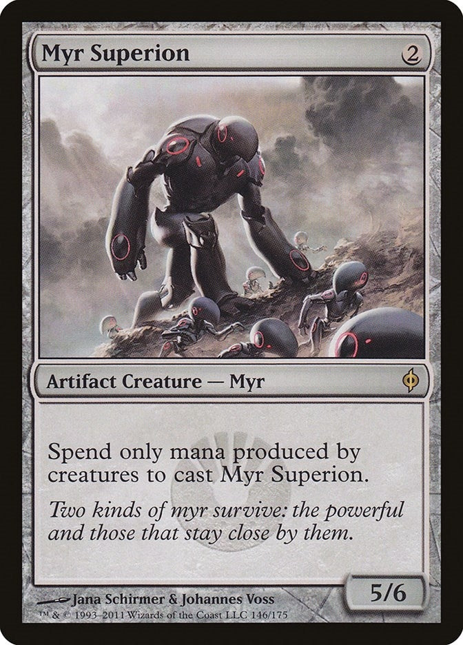 Image for Myr Superion (146) [New Phyrexia]