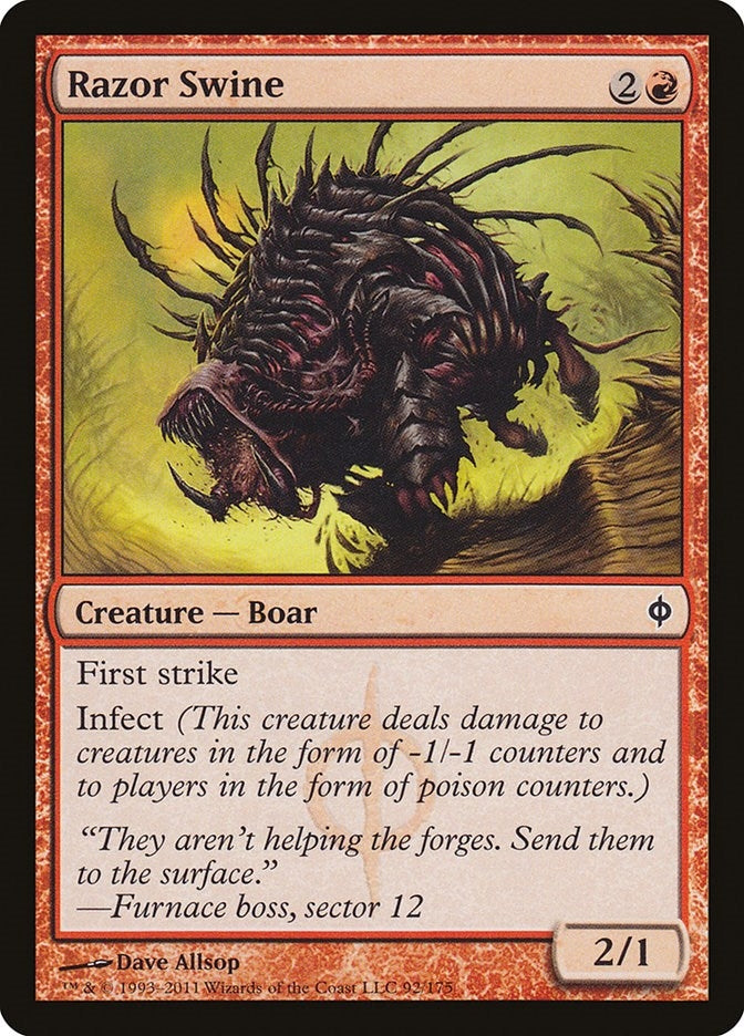 Image for Razor Swine (92) [New Phyrexia]