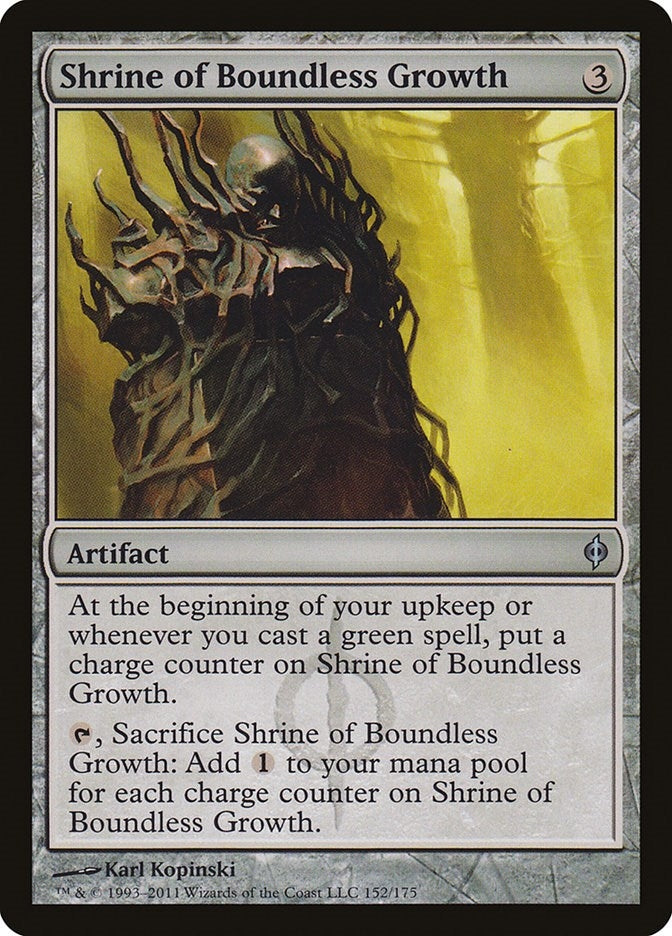 Image for Shrine of Boundless Growth (152) [New Phyrexia]