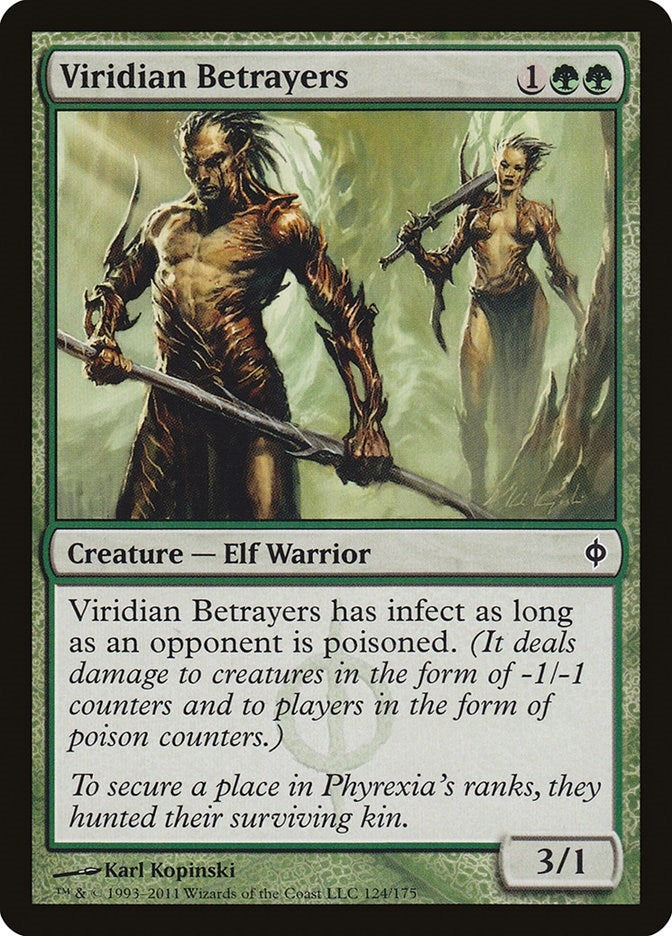 Image for Viridian Betrayers (124) [New Phyrexia]