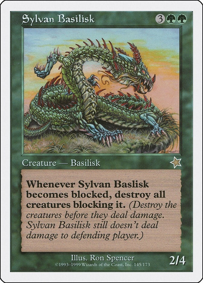 Image for Sylvan Basilisk (145) [Starter 1999]