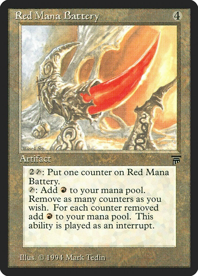 Image for Red Mana Battery [Legends]