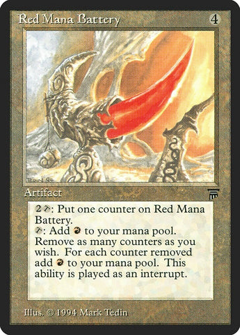 Image for Red Mana Battery [Legends]