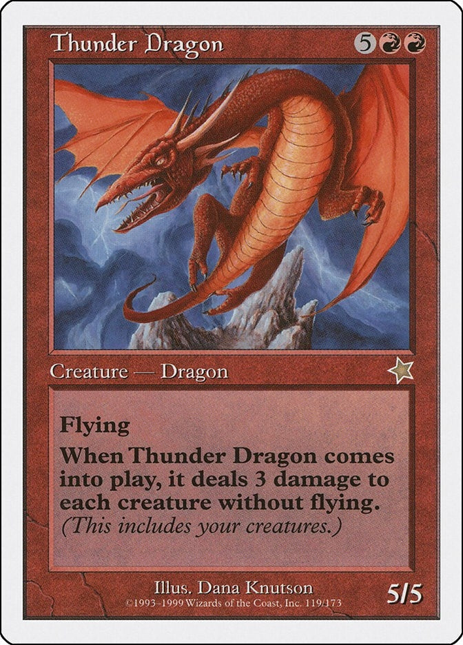 Image for Thunder Dragon (119) [Starter 1999]
