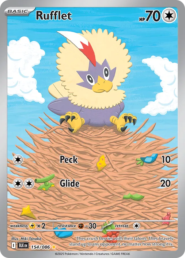Rufflet (154/086) [SV: Black Bolt]
