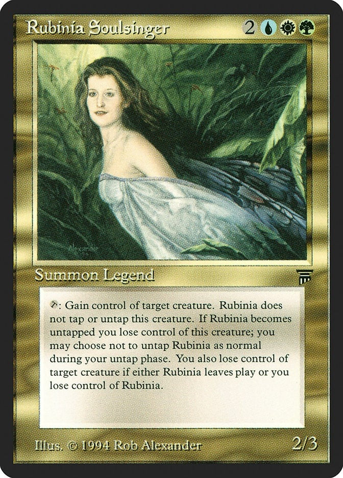 Image for Rubinia Soulsinger [Legends]