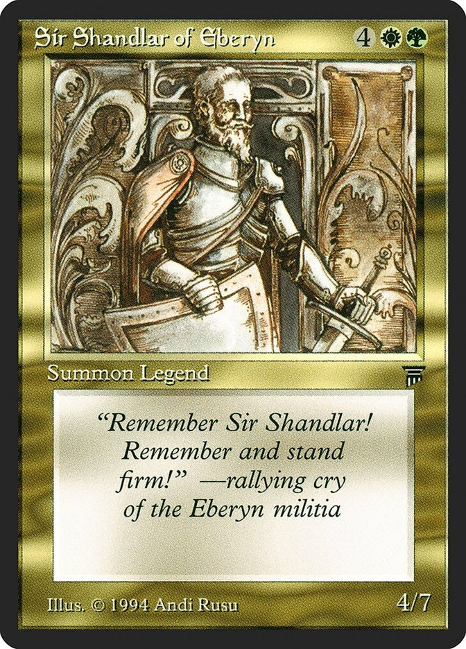 Image for Sir Shandlar of Eberyn [Legends]