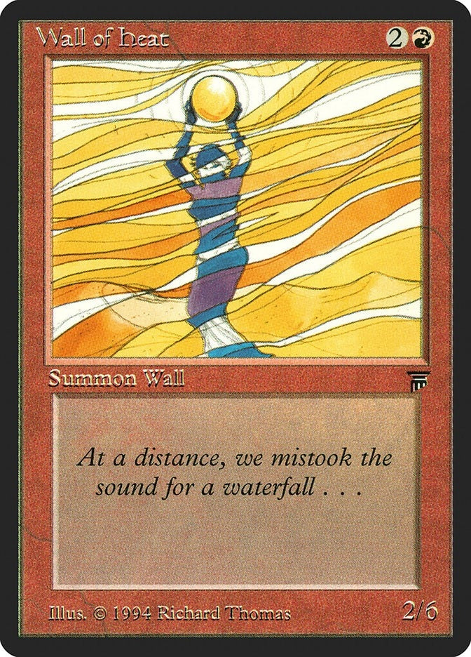 Image for Wall of Heat [Legends]