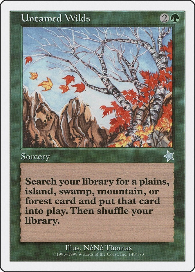 Image for Untamed Wilds (148) [Starter 1999]