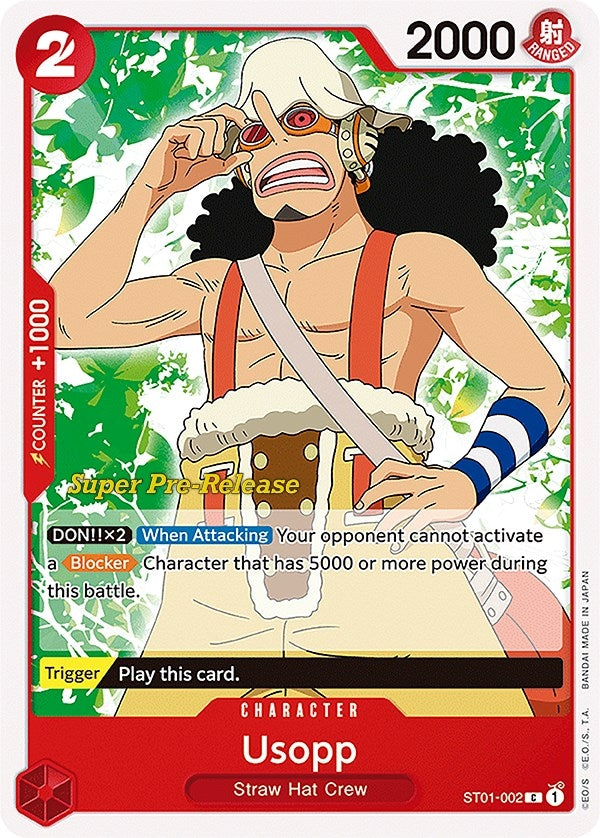 Image for Usopp (ST01-002) - One Piece Card Game