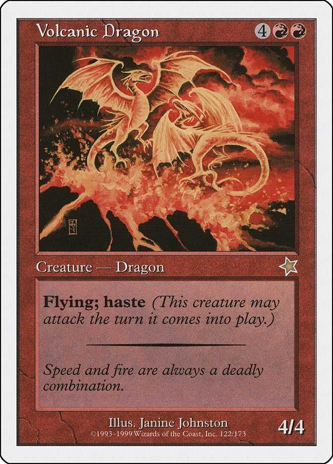 Image for Volcanic Dragon (122) [Starter 1999]