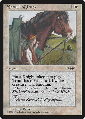 Image for Errand of Duty (128) (ALL)
