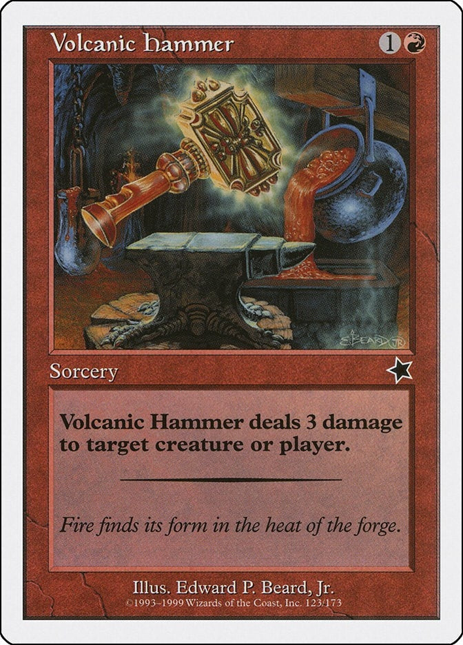 Image for Volcanic Hammer (123) [Starter 1999]