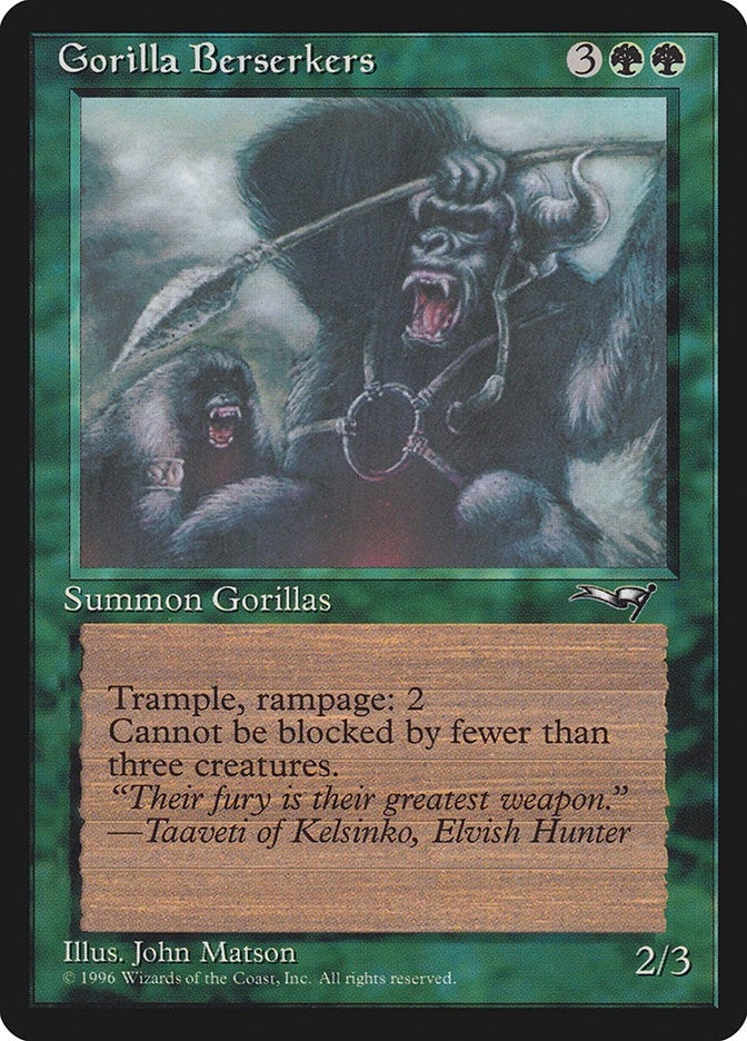 Image for Gorilla Berserkers (76) (ALL)
