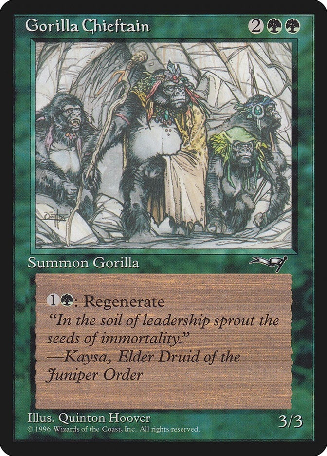 Image for Gorilla Chieftain (4 Gorillas) (78) (ALL)