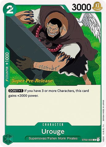 Image for Urouge (ST02-003) - One Piece Card Game