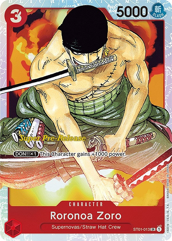 Image for Roronoa Zoro (ST01-013) - One Piece Card Game