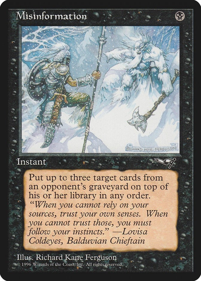 Image for Misinformation (ALL)