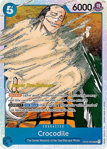 Image for Crocodile (003) (ST03-003) - One Piece Card Game