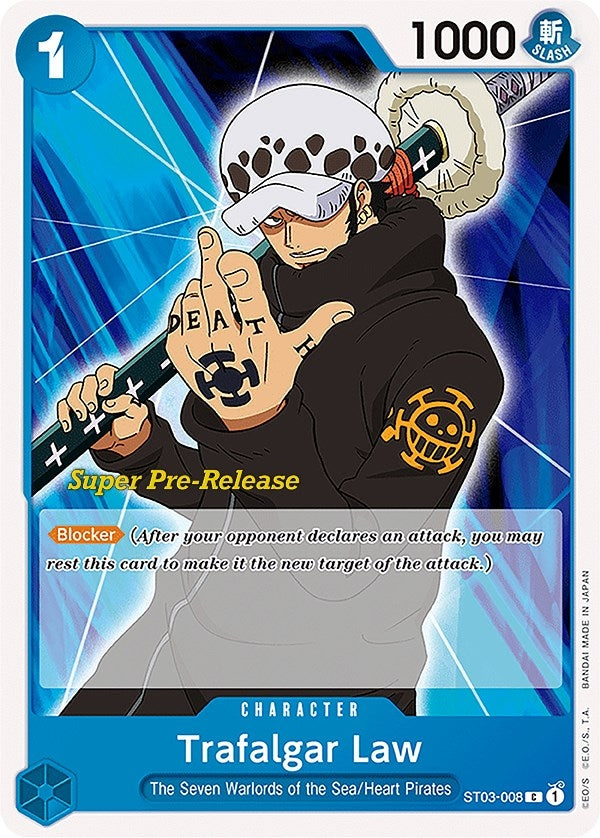 Image for Trafalgar Law (ST03-008) - One Piece Card Game