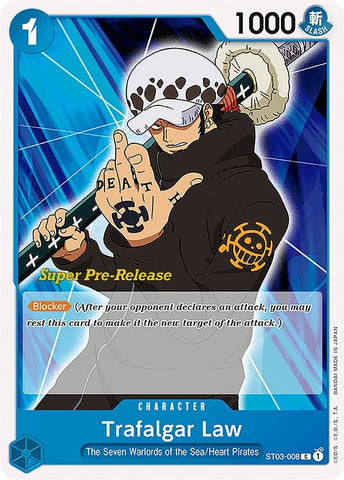 Image for Trafalgar Law (ST03-008) - One Piece Card Game