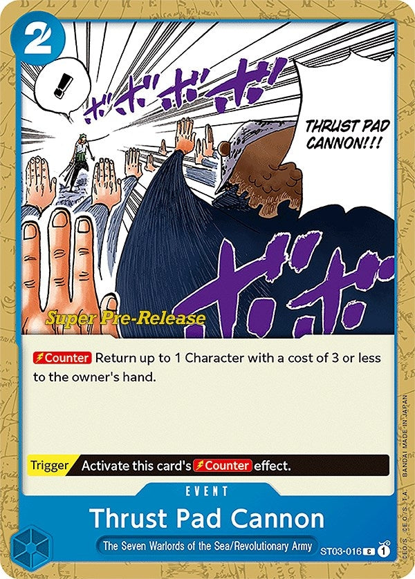 Image for Thrust Pad Cannon (ST03-016) - One Piece Card Game