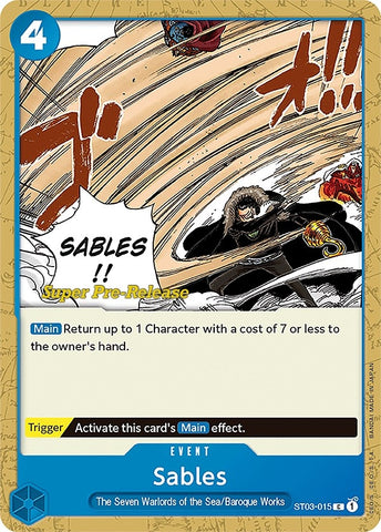 Image for Sables (ST03-015) - One Piece Card Game