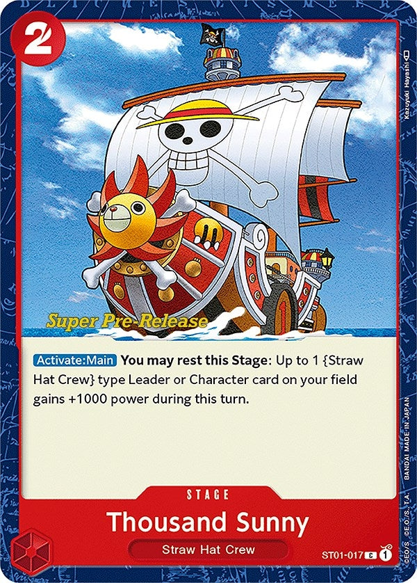 Image for Thousand Sunny (ST01-017) - One Piece Card Game