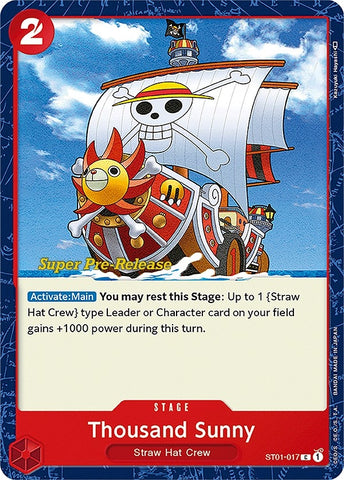 Image for Thousand Sunny (ST01-017) - One Piece Card Game