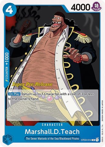 Image for Marshall.D.Teach (ST03-014) - One Piece Card Game