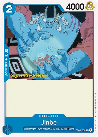 Image for Jinbe (ST03-006) - One Piece Card Game