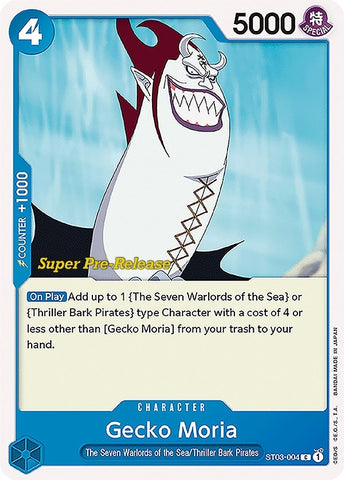 Image for Gecko Moria (ST03-004) - One Piece Card Game