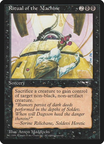 Image for Ritual of the Machine (24) (ALL)