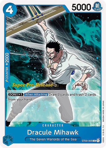 Image for Dracule Mihawk (ST03-005) - One Piece Card Game