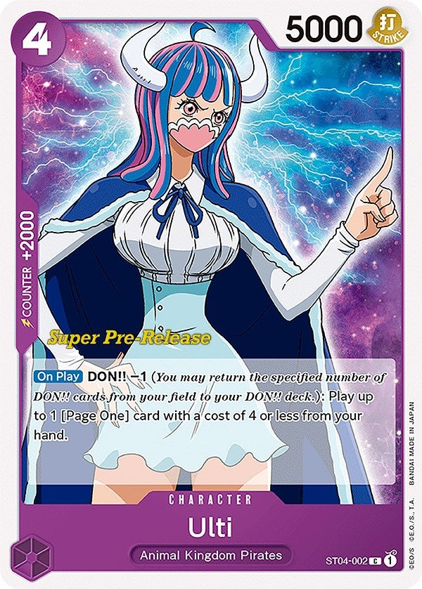 Image for Ulti (ST04-002) - One Piece Card Game
