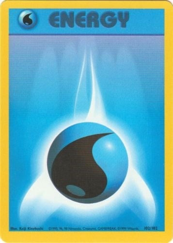 Image for Water Energy (102/102) [Base Set]
