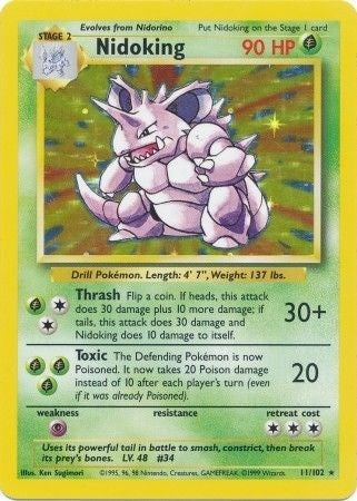 Image for Nidoking (011/102) [Base Set]