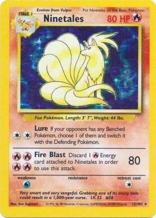 Image for Ninetales (012/102) [Base Set]