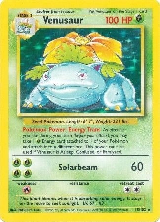 Image for Venusaur (015/102) [Base Set]