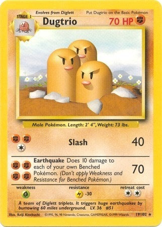 Image for Dugtrio (019/102) [Base Set]