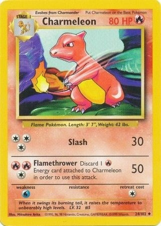Image for Charmeleon (024/102) [Base Set]