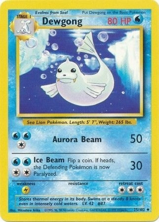 Image for Dewgong (025/102) [Base Set]