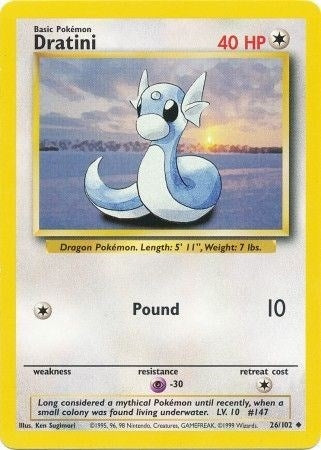 Image for Dratini (026/102) [Base Set]