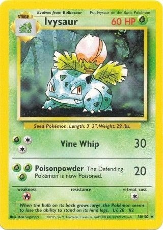 Image for Ivysaur (030/102) [Base Set]