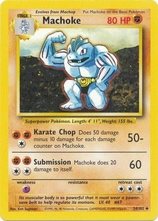 Image for Machoke (034/102) [Base Set]