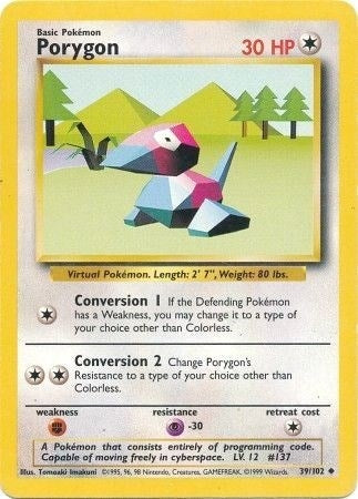 Image for Porygon (039/102) [Base Set]