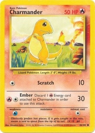 Image for Charmander (046/102) [Base Set]