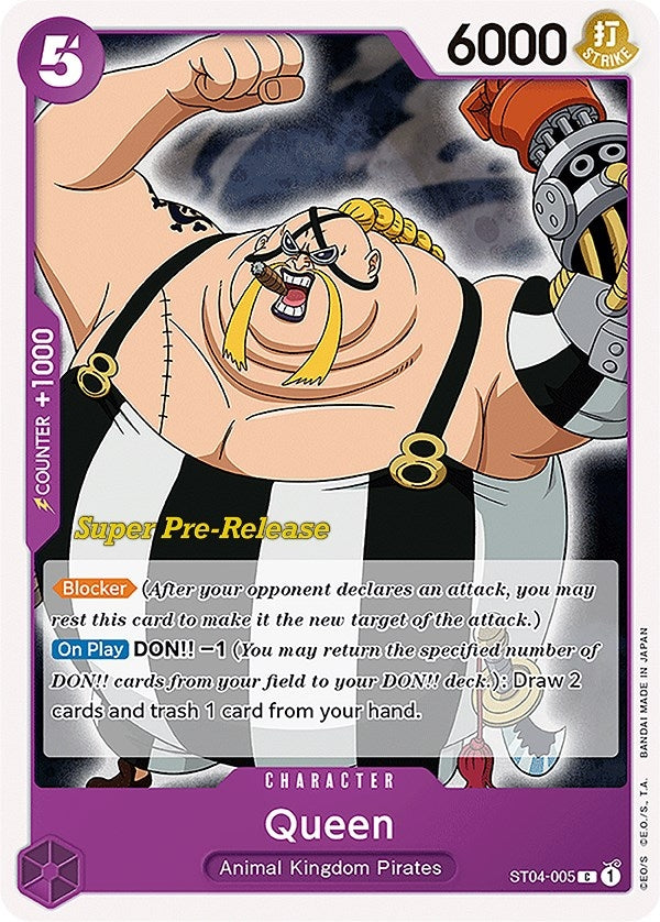 Image for Queen (ST04-005) - One Piece Card Game
